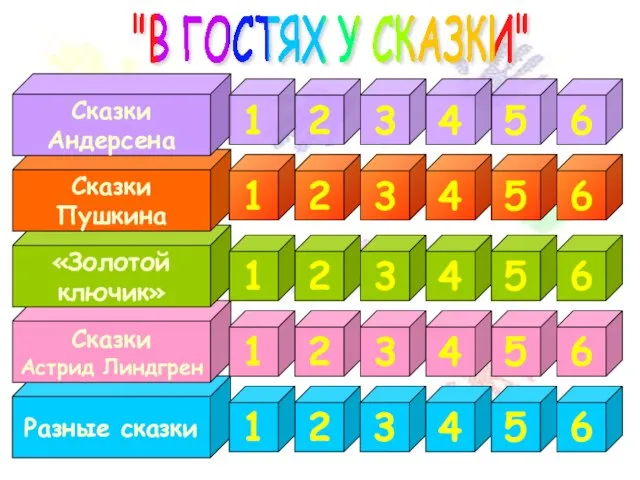 Разные сказки 2 3 4 5 6 2 3 4 5