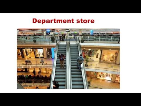 Department store