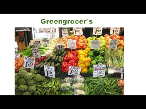 Greengrocer`s