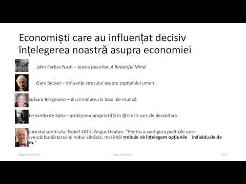 Economiști care au influențat decisiv înțelegerea noastră asupra economiei John Forbes