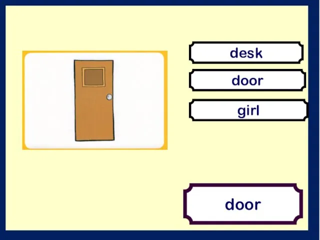 door door girl desk