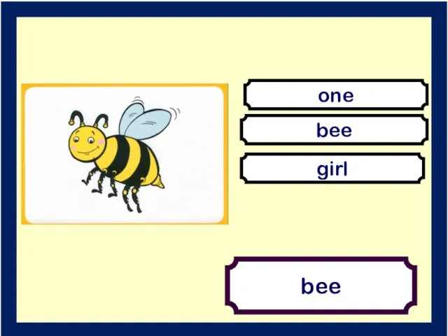 bee one bee girl