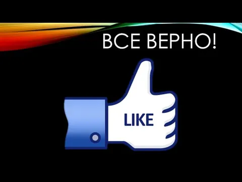 ВСЕ ВЕРНО!