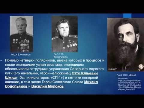 Помимо четверки полярников, имена которых в процессе и после экспедиции узнал