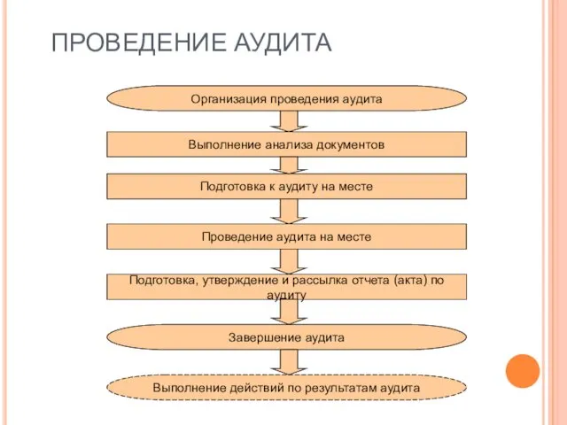 ПРОВЕДЕНИЕ АУДИТА