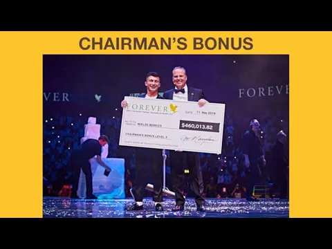 CHAIRMAN’S BONUS