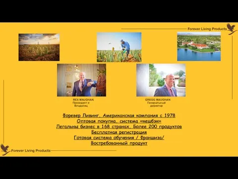 Форевер Ливинг, Американскaя компания с 1978 Оптовая покупка, система «кешбэк» Легальны