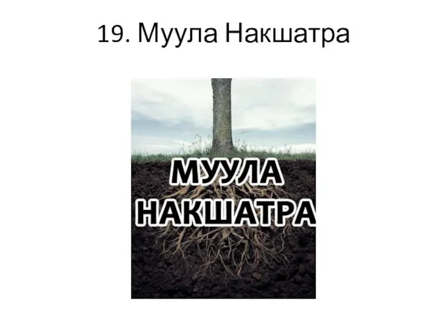 19. Муула Накшатра