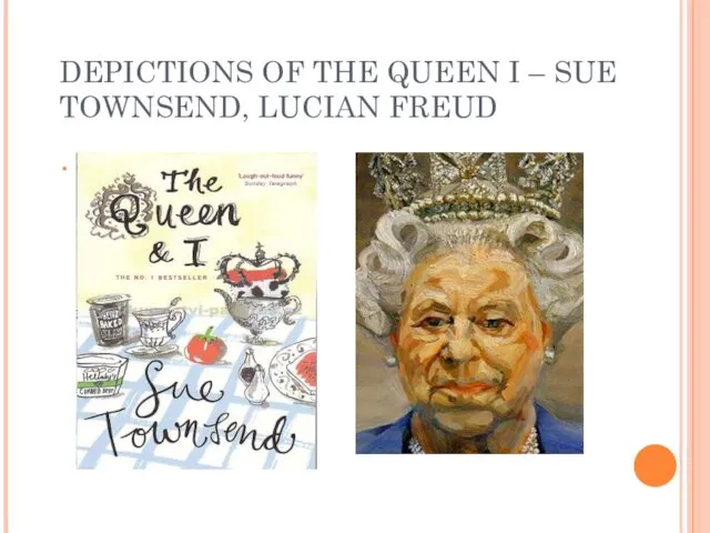 DEPICTIONS OF THE QUEEN I – SUE TOWNSEND, LUCIAN FREUD