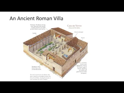 An Ancient Roman Villa