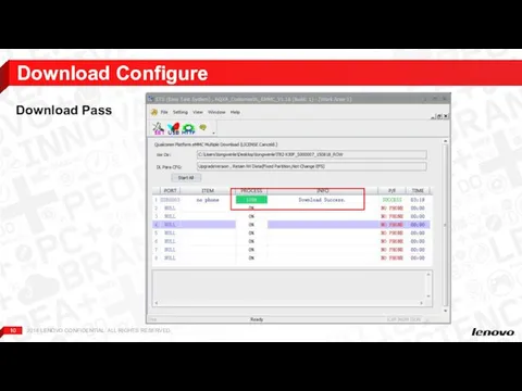 Download Configure Download Pass