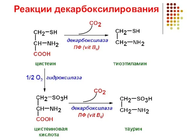 Реакции декарбоксилирования