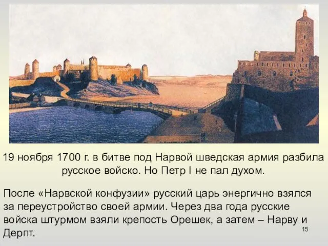 После «Нарвской конфузии» русский царь энергично взялся за переустройство своей армии.