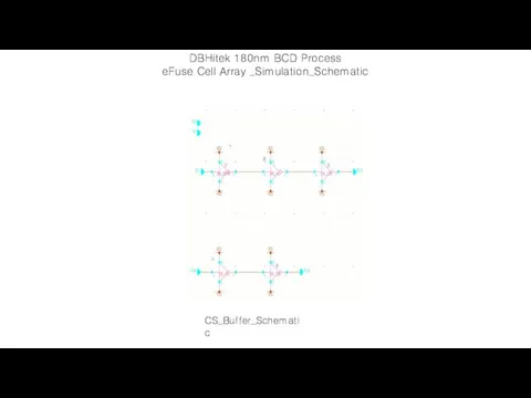 DBHitek 180nm BCD Process eFuse Cell Array _Simulation_Schematic CS_Buffer_Schematic