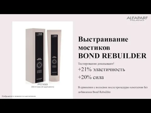 Изображение и название не окончательны. Выстраивание мостиков BOND REBUILDER Тестирования доказывают!