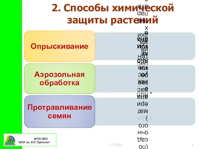 11.12.2014 2. Способы химической защиты растений