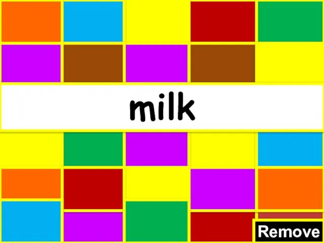 Remove milk