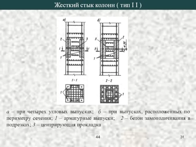 а – при четырех угловых выпусках; б – при выпусках, расположенных