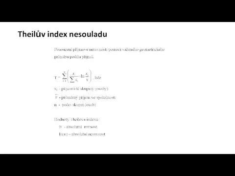 Theilův index nesouladu