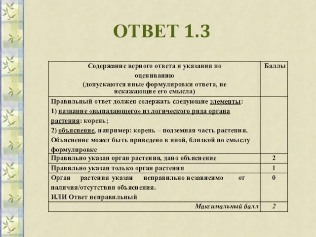 ОТВЕТ 1.3