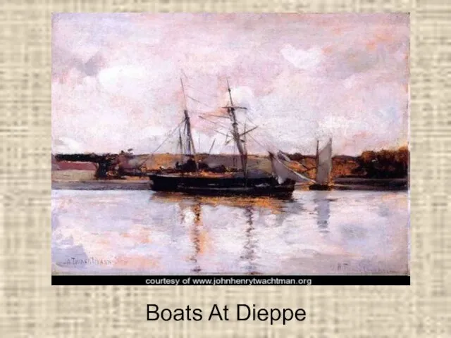 Boats At Dieppe