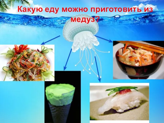 Какую еду можно приготовить из медуз?