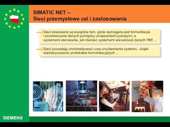 SIMATIC NET – Sieci przemysłowe cel i zastosowania