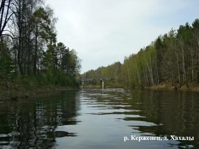 р. Керженец, д. Хахалы