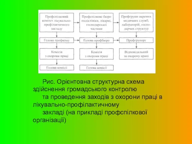 Рис. Орієнтовна структурна схема здійснення громадського контролю та проведення заходів з