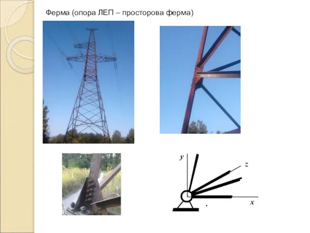 Ферма (опора ЛЕП – просторова ферма)