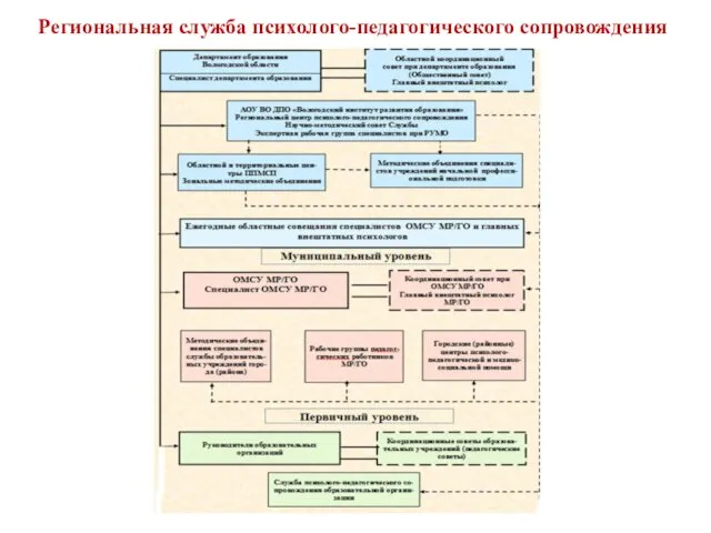 Региональная служба психолого-педагогического сопровождения