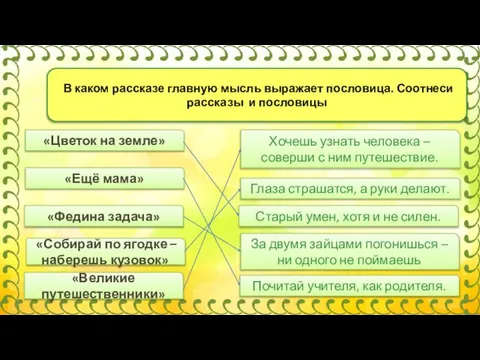 За двумя зайцами погонишься – ни одного не поймаешь «Собирай по