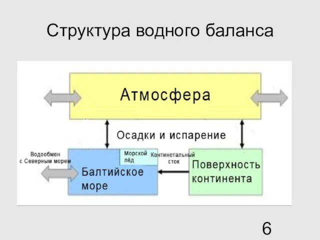 Структура водного баланса