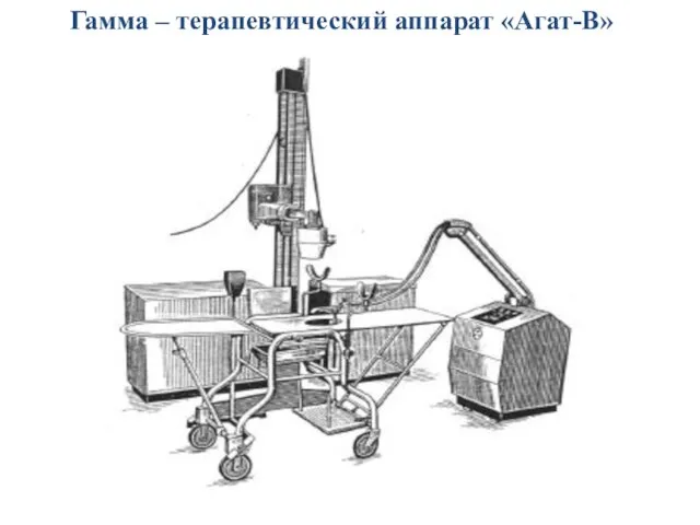 Гамма – терапевтический аппарат «Агат-В»