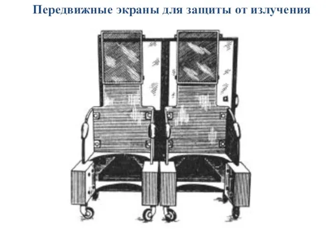 Передвижные экраны для защиты от излучения