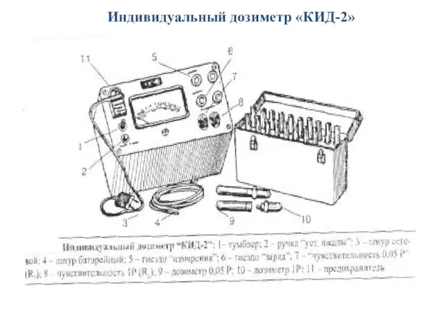 Индивидуальный дозиметр «КИД-2»