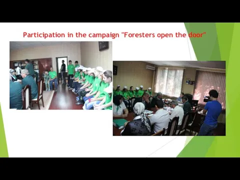 Participation in the campaign "Foresters open the door"