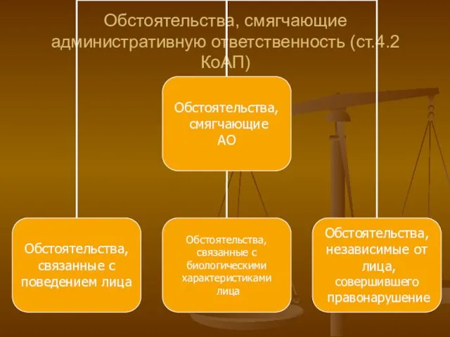 Обстоятельства, смягчающие административную ответственность (ст.4.2 КоАП)