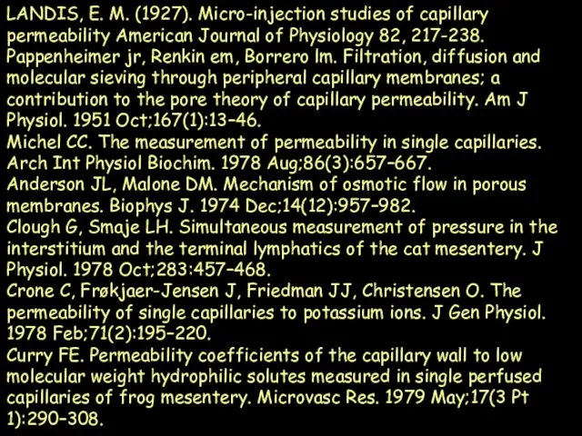 LANDIS, E. M. (1927). Micro-injection studies of capillary permeability American Journal