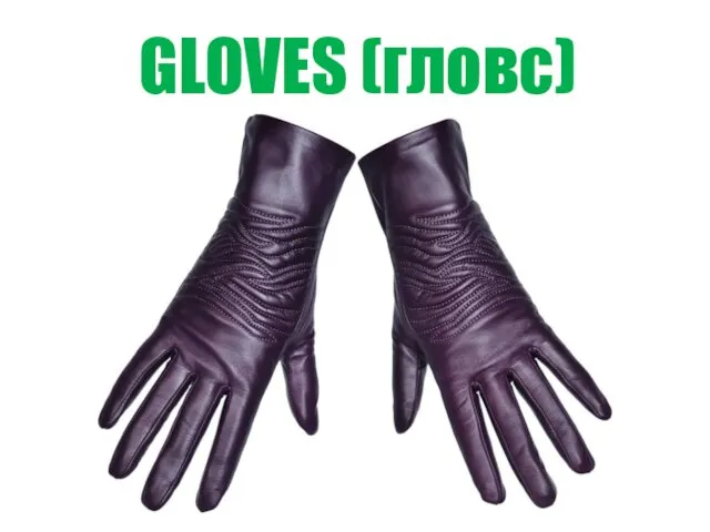 GLOVES (гловс)