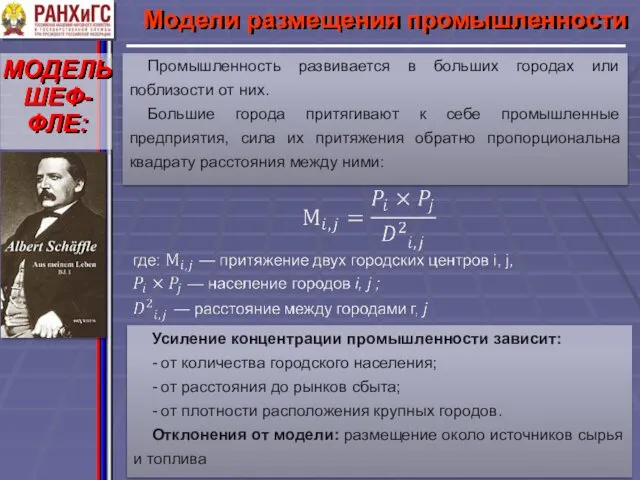 Концентрация промышленности это