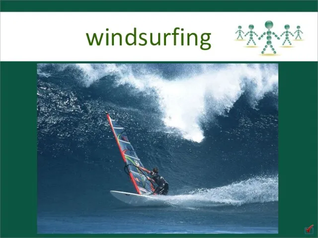 windsurfing