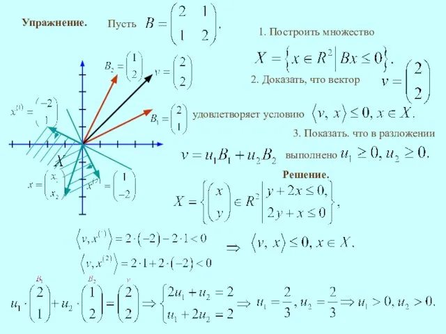 Упражнение. Решение.