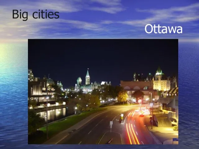 Big cities Ottawa