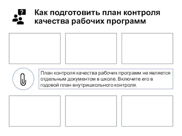 Как подготовить план контроля качества рабочих программ План контроля качества рабочих