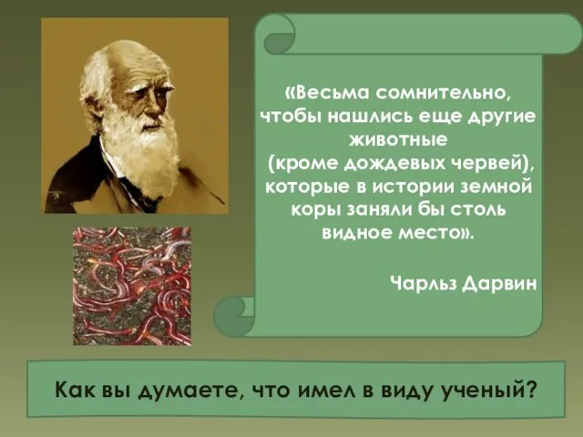 Как вы думаете, что имел в виду ученый? «Весьма сомнительно, чтобы