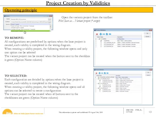 TO REMOVE: All configurations are predefined by options when the base