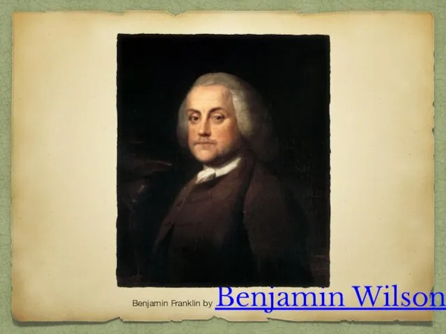 Benjamin Franklin by Benjamin Wilson, 1759