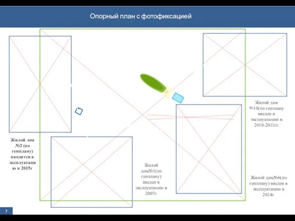 Детская площадка внутри жилого дома №17 Опорный план с фотофиксацией 7