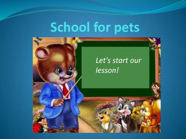 School for pets